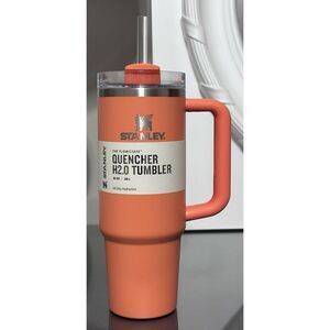 Stanley Quencher H2.0 FlowState Tumbler‎ 30oz, FUSION CORAL